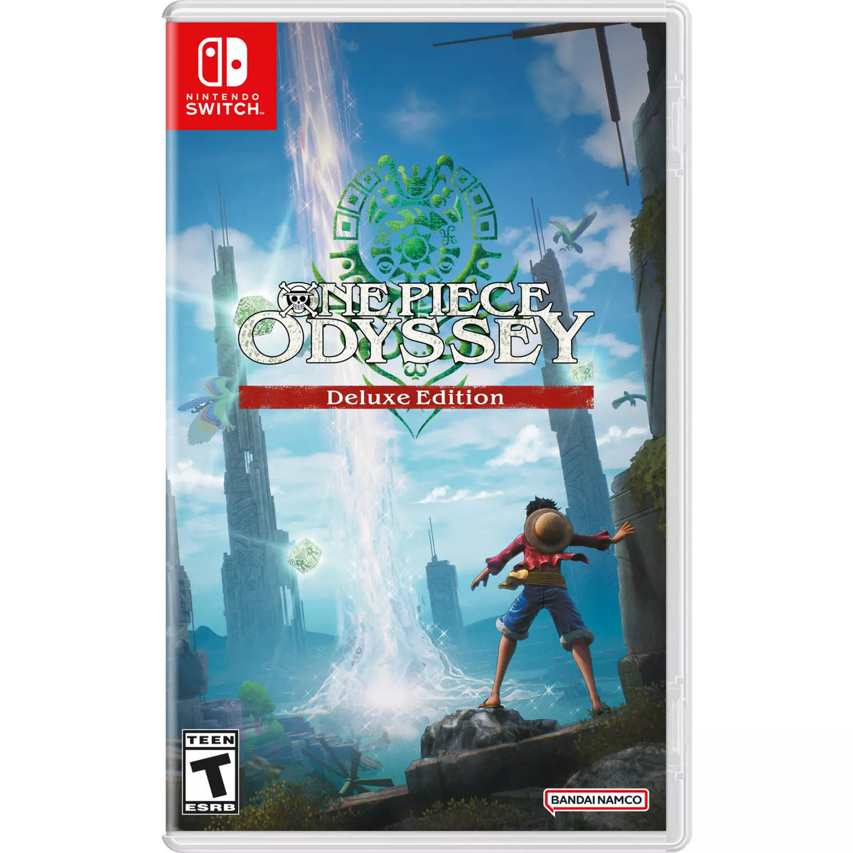 One Piece Odyssey Deluxe Edition for Switch, exclusive RPG adventure game with vibrant graphics and immersive storyline