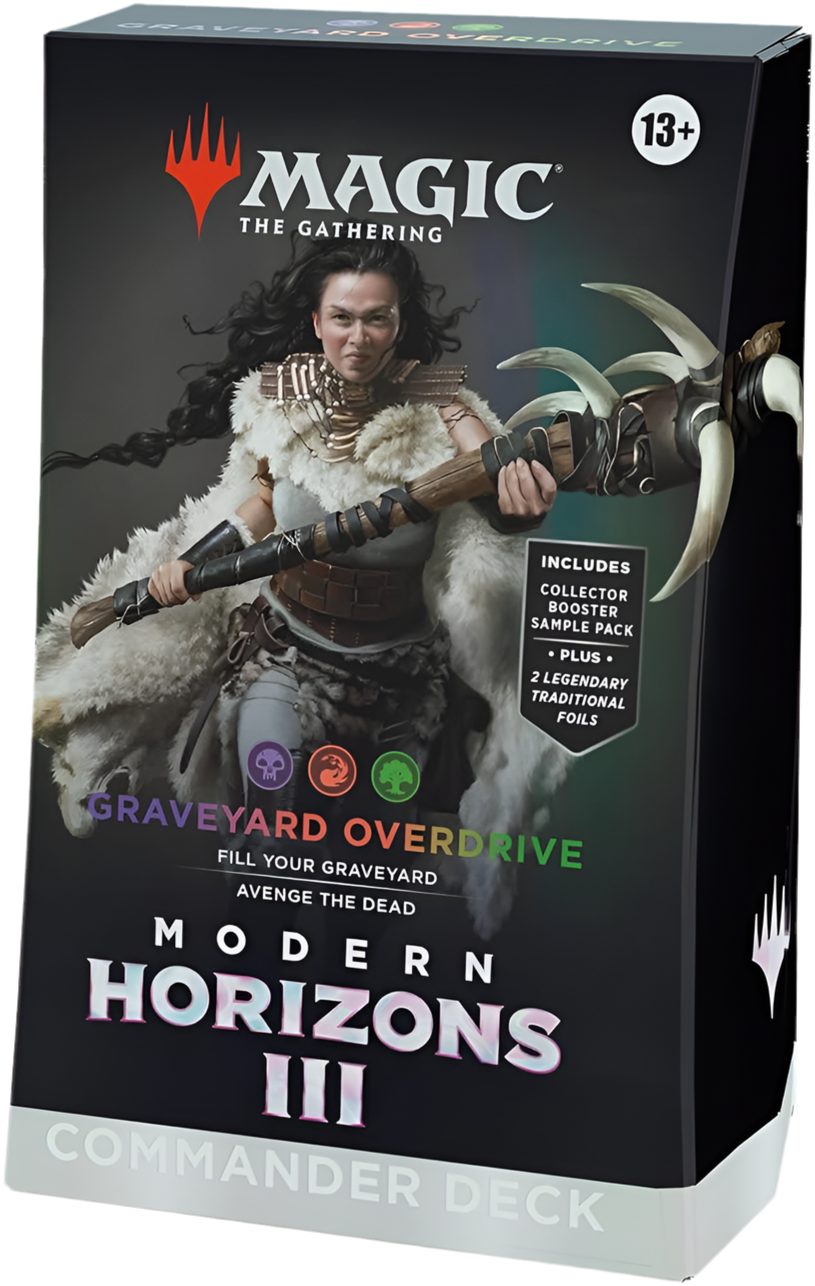 Buy new Modern Horizons 3 Single Commander Decks for Magic enthusiasts, featuring exclusive cards and art
