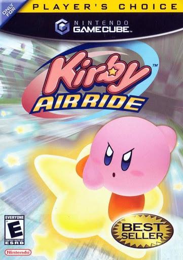 Buy Kirby Air Ride Player's Choice edition for GameCube, a vibrant racing game with unique abilities and multiplayer fun.