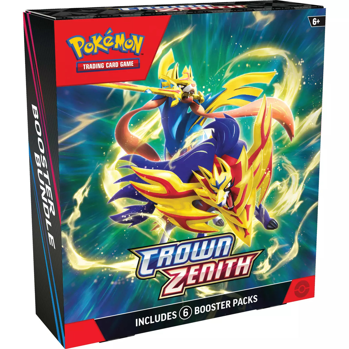 New Pokemon Crown Zenith booster bundle featuring rare holographic cards, limited edition, for collectors and gamers