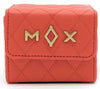 Black Mox Luxury Deck Box 100+ with Velvet Lining and Magnetic Closure for Card Collectors