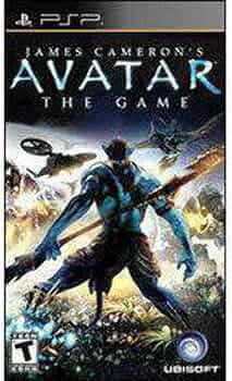 Buy Avatar The Game for PSP, action-adventure in stunning Pandora world, blue cover art