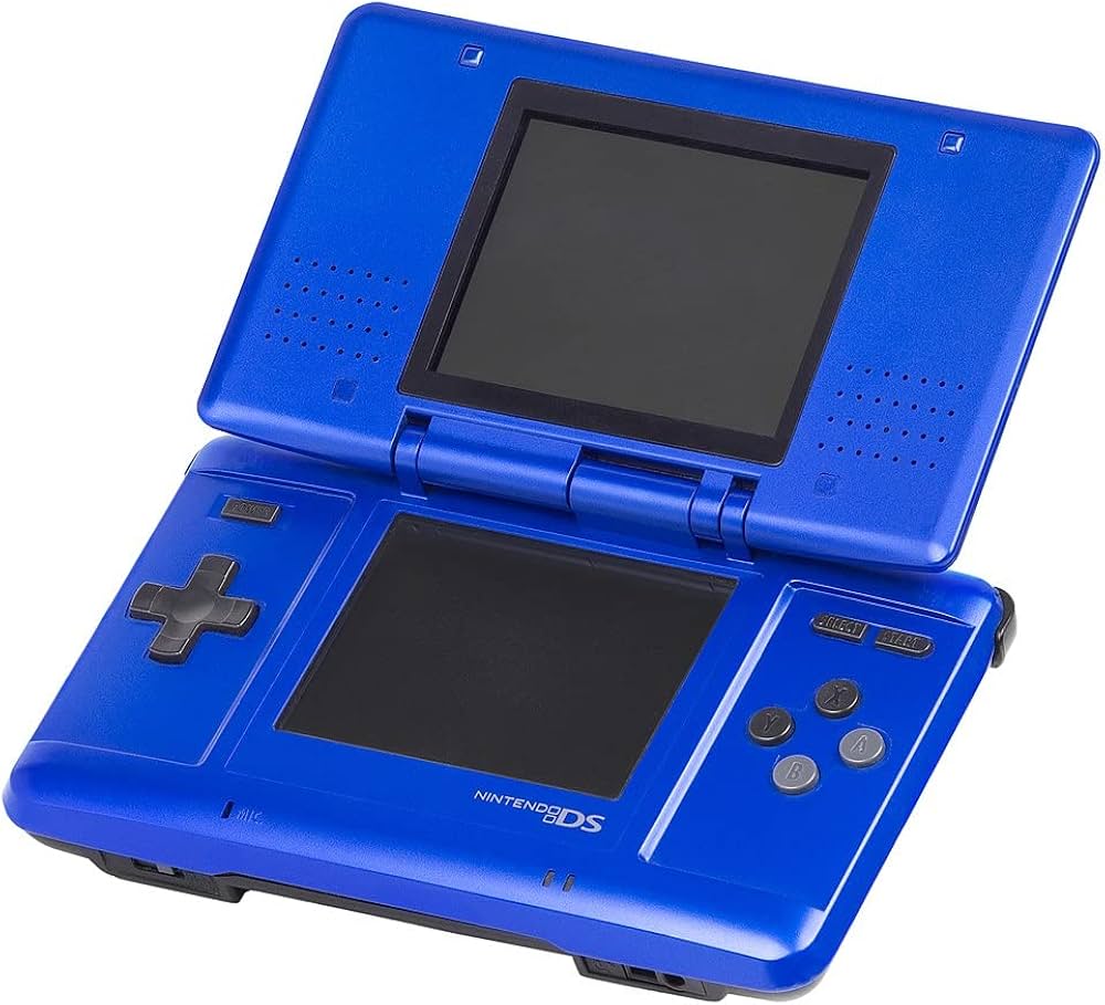 Buy now red Nintendo DS Console, dual-screen handheld gaming system with stylus, portable entertainment