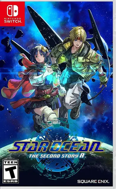 Star Ocean The Second Story R | Switch, action-packed RPG game, vibrant graphics, for Nintendo Switch enthusiasts