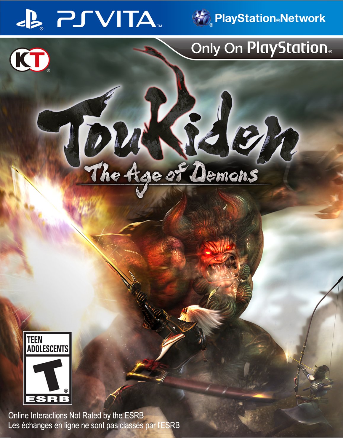 Toukiden Age Of Demons PS Vita game, action-packed RPG for PlayStation Vita, fantasy graphics