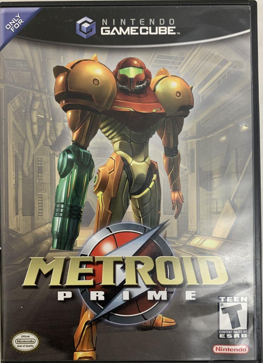 Buy Metroid Prime for Gamecube, classic action-adventure game with immersive 3D graphics and engaging gameplay