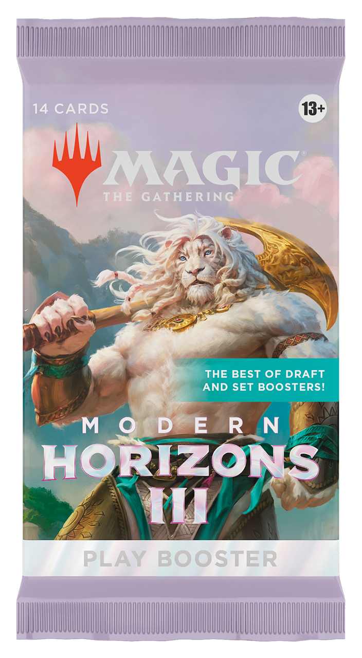 Buy Modern Horizons 3 Booster Pack | Play | New for collectible card games, featuring exclusive artwork and rare cards.