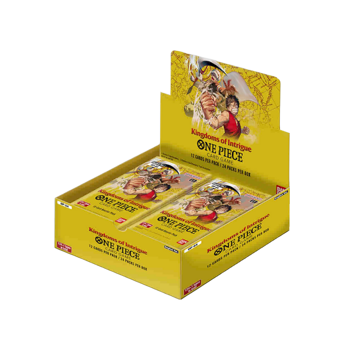 New One Piece Kingdoms of Intrigue Booster Box, collectible card game, sealed pack