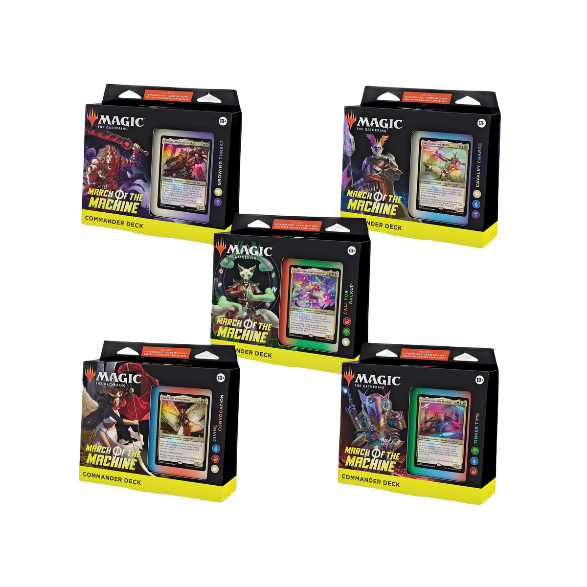 Buy new March of the Machine Single Commander Deck MTG, latest strategy game for collectors and players