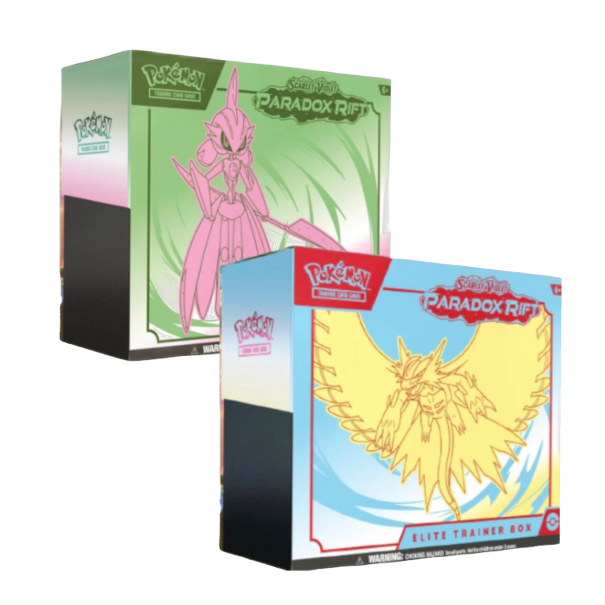 Buy new Paradox Rift Elite Trainer Box Pokemon TCG featuring exclusive cards, vivid artwork, and collector's items for ent...