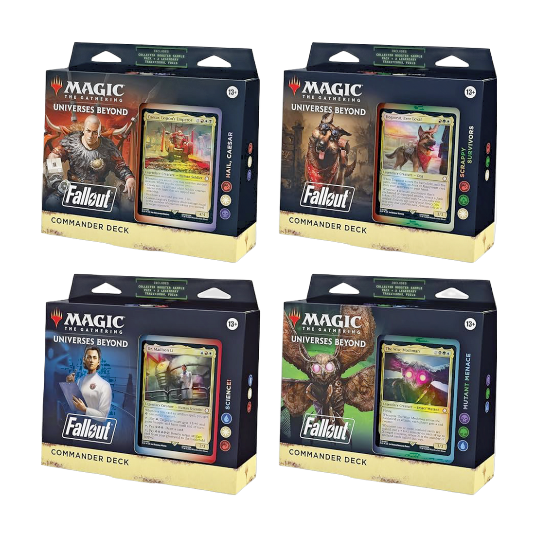 Magic Single Fallout Commander Deck | MTG | New