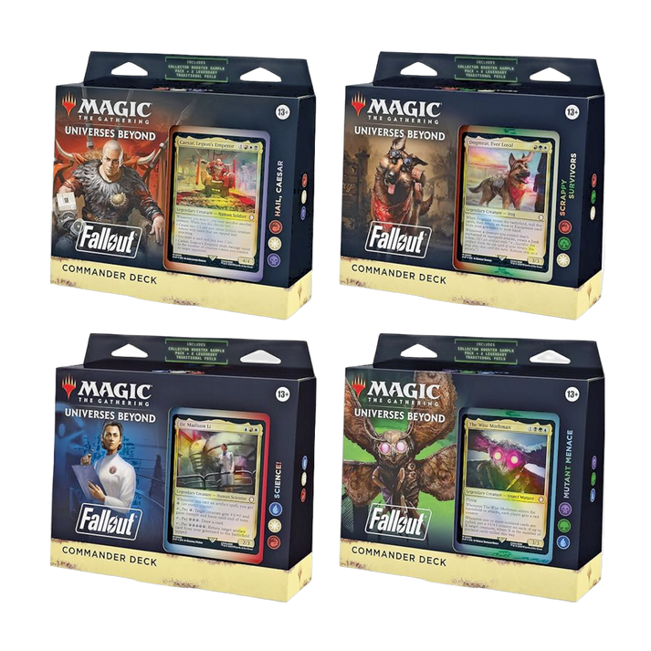 Magic Single Fallout Commander Deck | MTG | New
