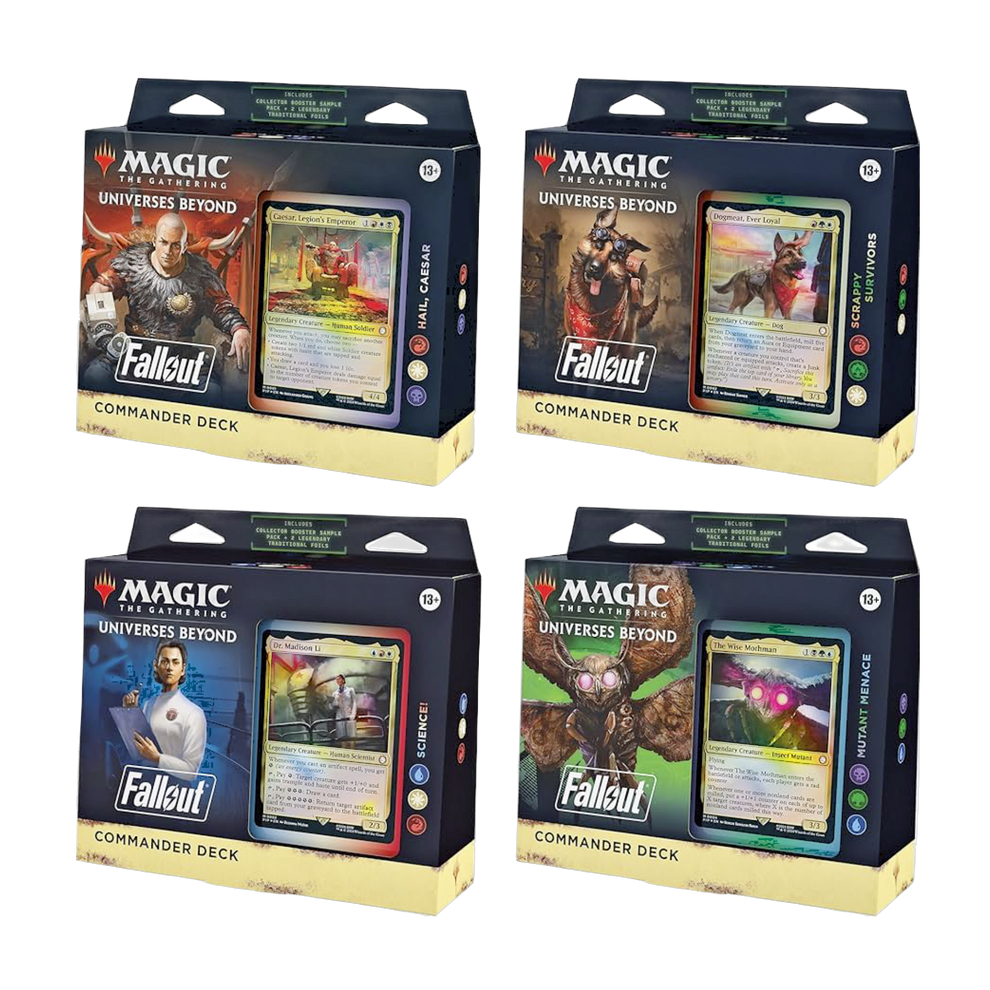 Magic Single Fallout Commander Deck | MTG | New