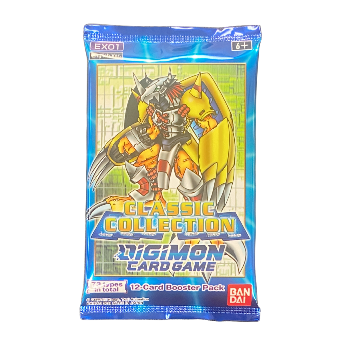 New Digimon TCG Classic Collection Booster Pack, rare cards, collector's choice, sealed package