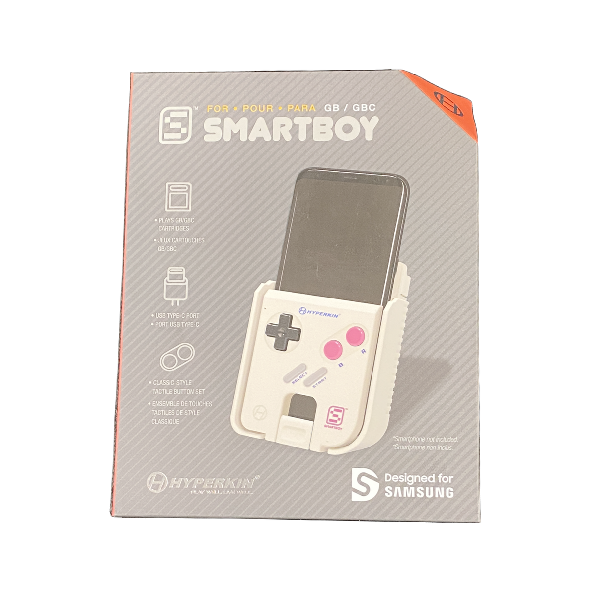 Buy now Hyperkin Smartboy Gameboy / GBC Adapter | New, turns smartphones into retro handheld gaming console, sleek design,...