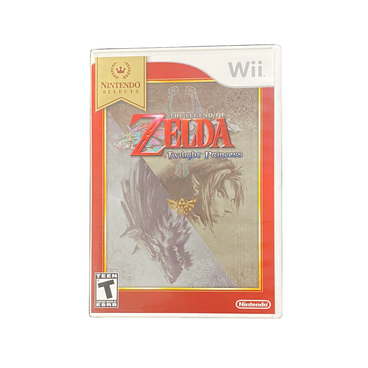 The Legend of Zelda Twilight Princess for Wii, action-adventure game with immersive graphics and storyline