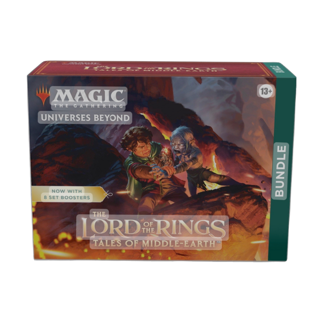Buy now Magic Lord of the Rings Bundle, new collectible card game set, featuring exclusive LOTR artwork, limited edition