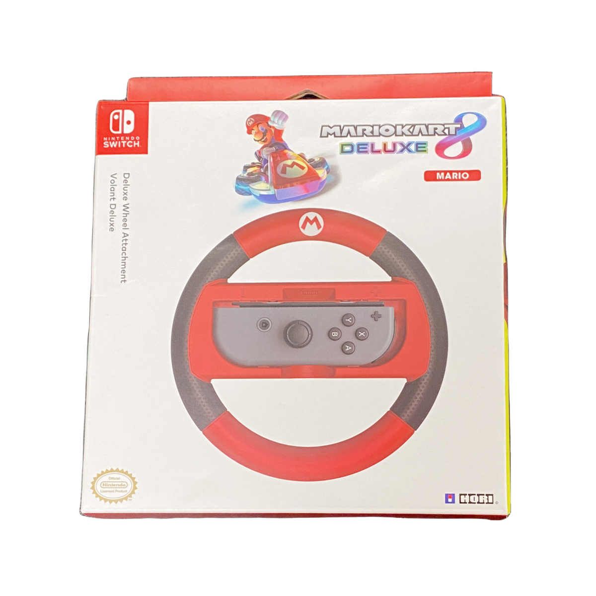 Buy now Mario Kart 8 Switch Wheel Controller Attachment | New, ergonomic design for enhanced racing experience, black