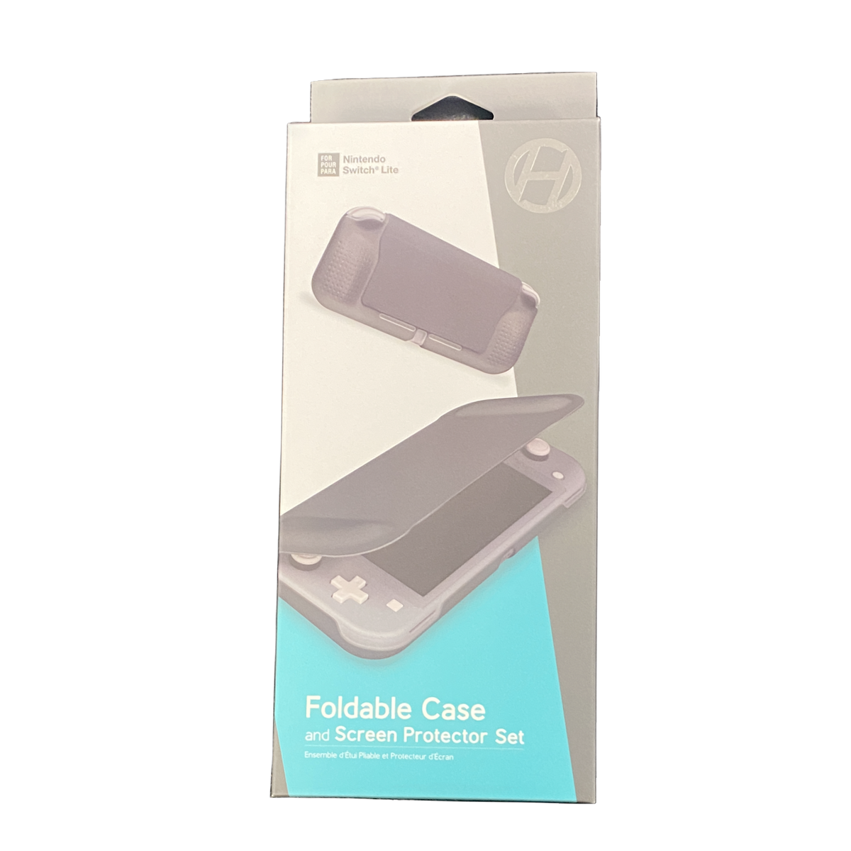 Buy durable Switch Lite Case with Screen Protector | New, shockproof, black silicone, slim fit design for gaming on the go