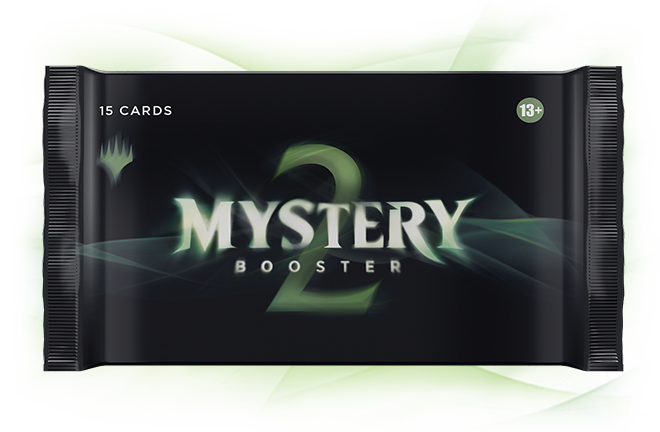 Magic the Gathering Mystery Booster 2 pack, collectible card game, new sealed pack