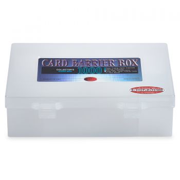 Kmc1000 Card Storage 1000 ct in black, durable plastic, stackable design for game card organization
