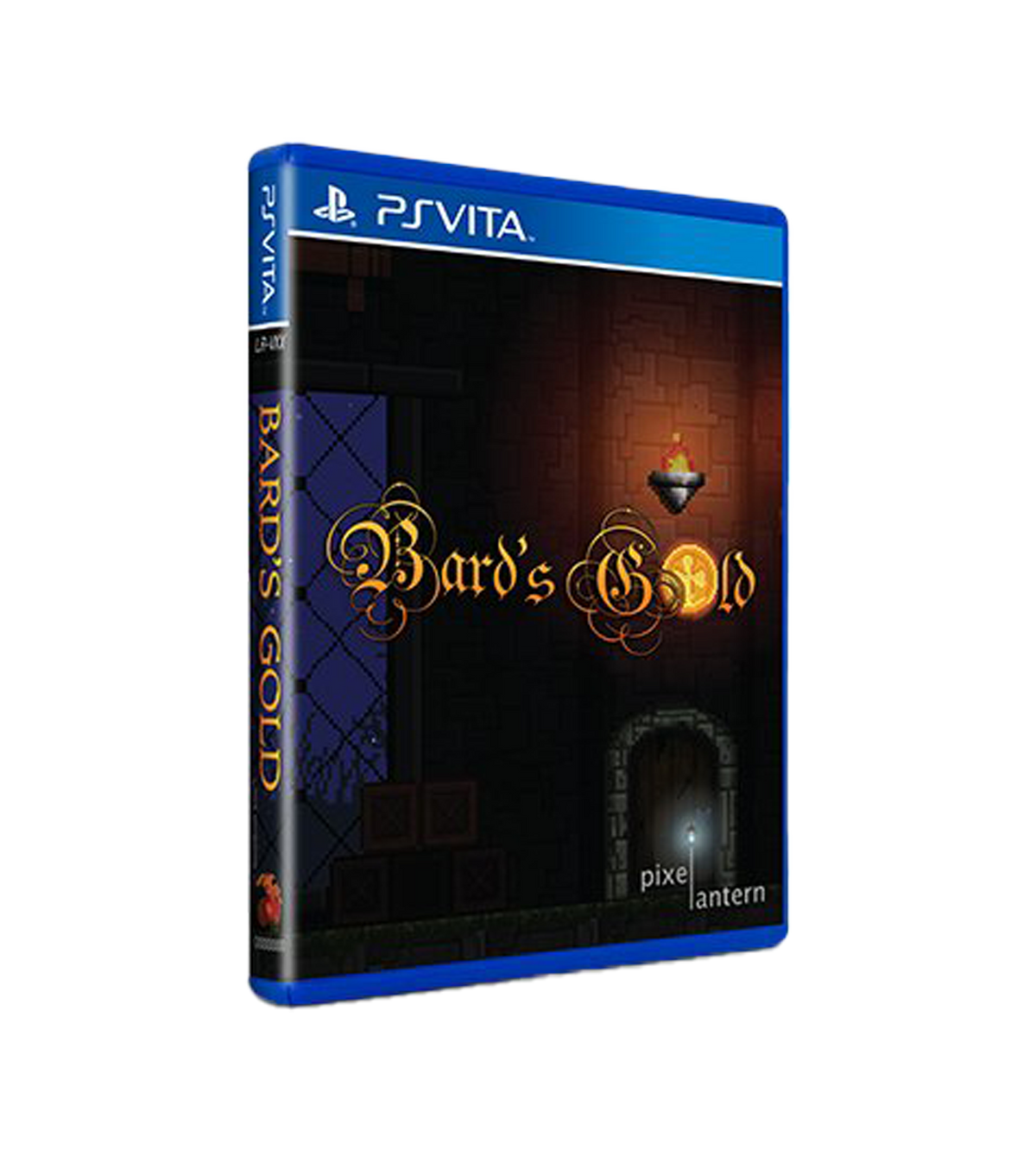 Bard's Gold PS Vita game, retro-inspired platformer for handheld gaming, vibrant pixel graphics, challenging levels