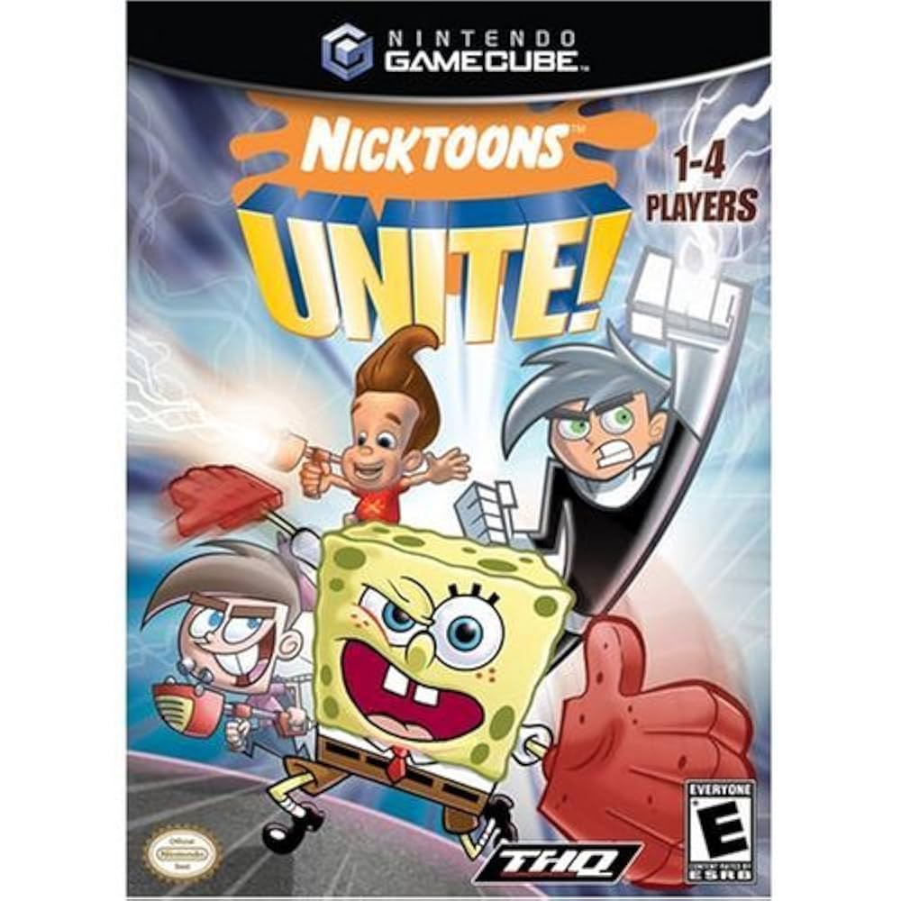Buy Nicktoons Unite! Gamecube, a classic action-adventure game featuring popular Nickelodeon characters, perfect for famil...