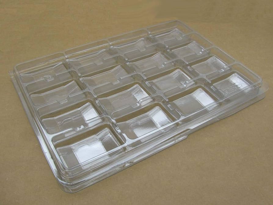 Chessex Plastic Counter Storage Tray, clear compact storage for game pieces, durable organizer