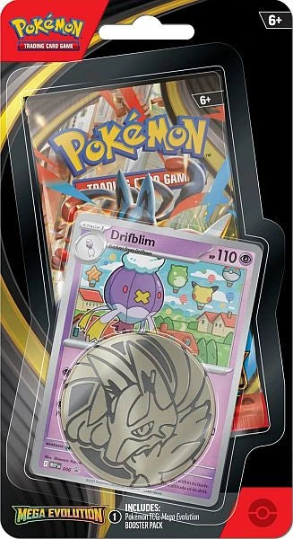 New Mega Evolution Check Lane Booster Pack, collectible card game, sealed and rare edition