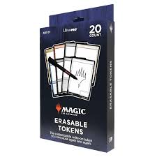 Buy Magic the Gathering new erasable tokens set, durable plastic, for strategic gameplay