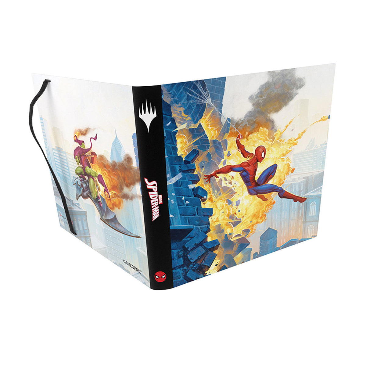 Buy Gamegenic Binder | New, black leather, 9-pocket card holder for collectors and gamers, durable and stylish
