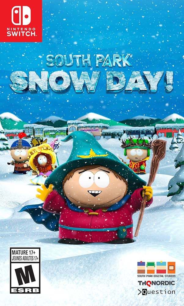 Southpark Snow Day | Switch game, vibrant graphics, family-friendly multiplayer adventure for Nintendo Switch-console enth...