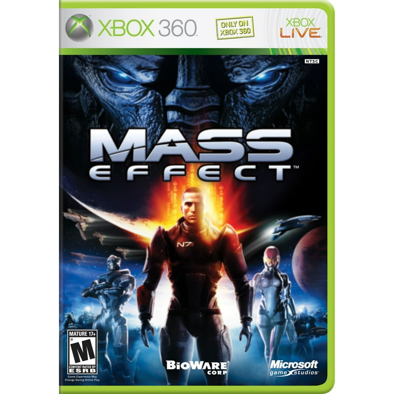 Mass Effect Xbox 360 game, epic sci-fi RPG adventure, original case, PAL version, for collectors and gamers