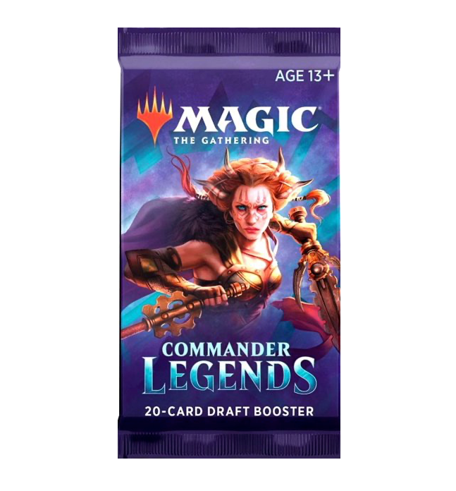 Buy new Commander Legends Booster Pack for Draft Magic, featuring exclusive cards and artwork