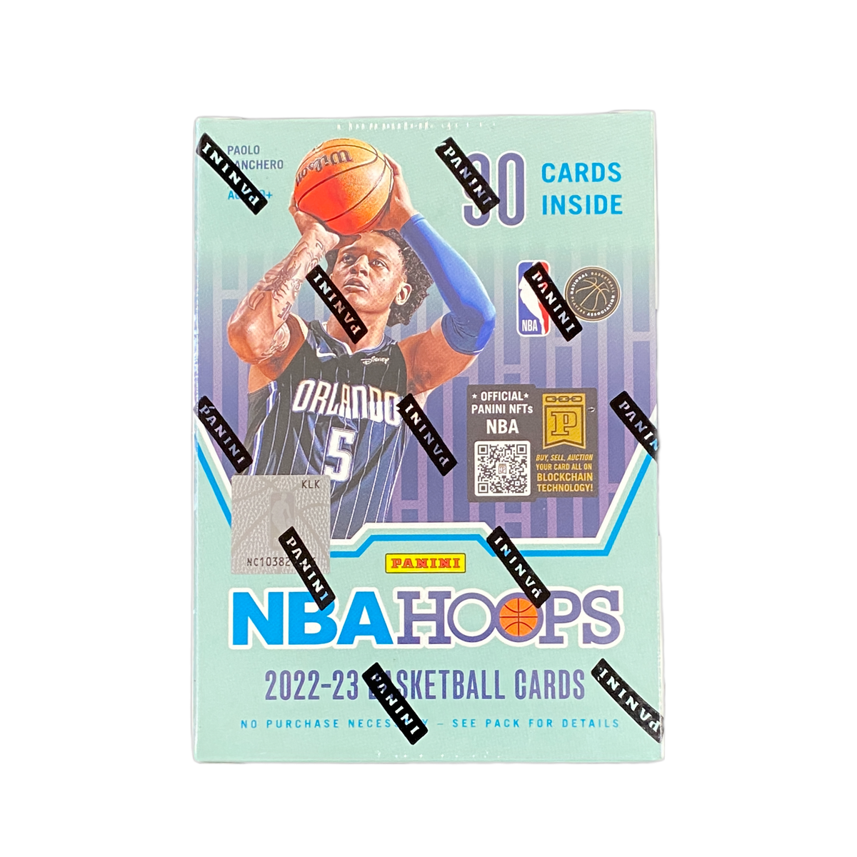 Buy Panini NBA Hoops 2022-23 Blaster new, sealed pack featuring latest basketball cards, collector's choice