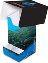 Ultra-Pro Deck Box Pro 80+ Card Deck Box in sleek black, durable plastic for secure card storage