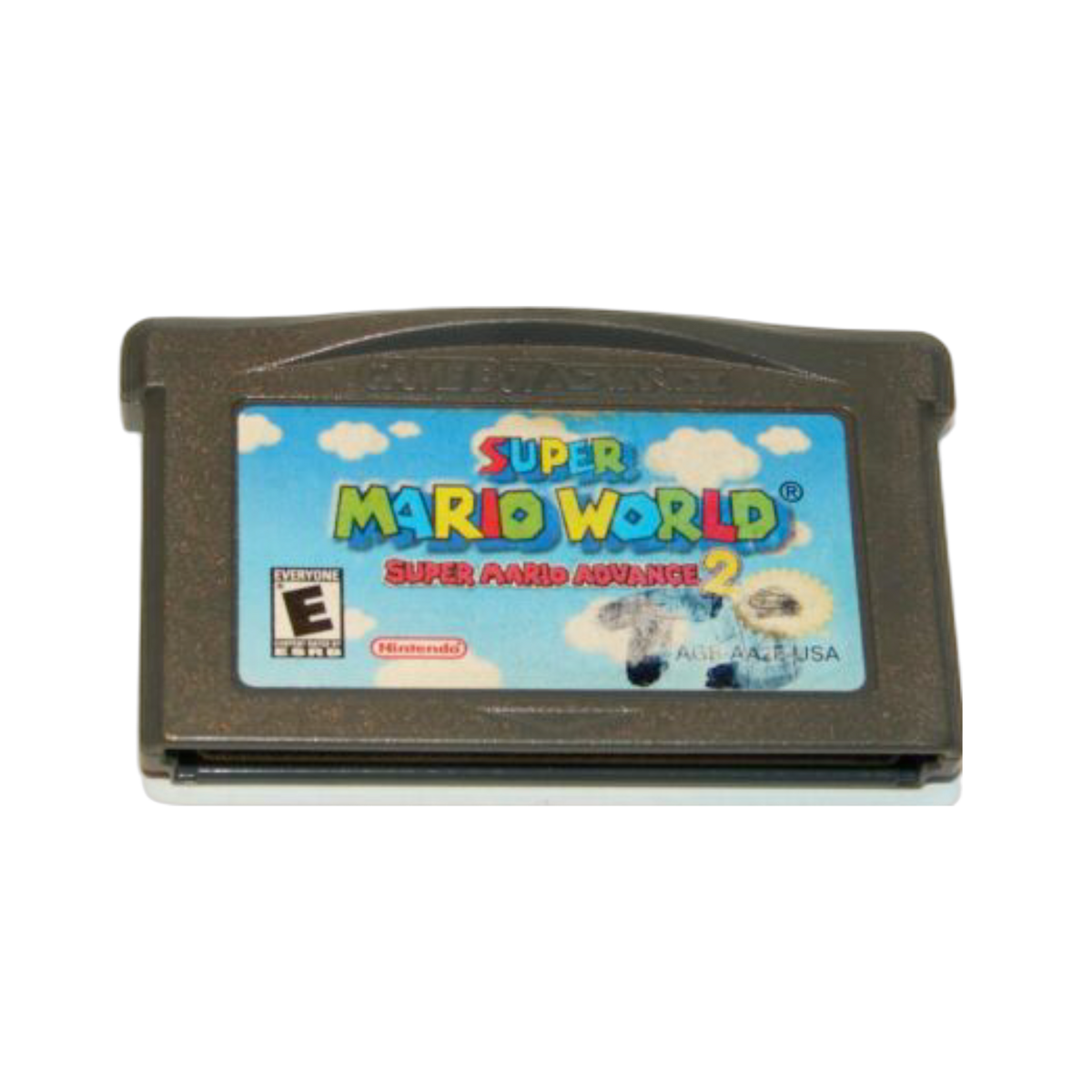 Buy Super Mario World Super Mario Advance 2 GBA, classic platform game cartridge for Game Boy Advance, vibrant graphics